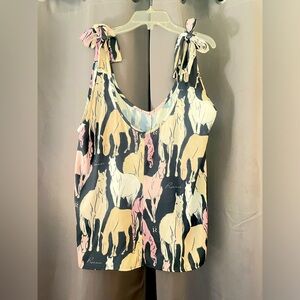 Ronner horse tank top blouse